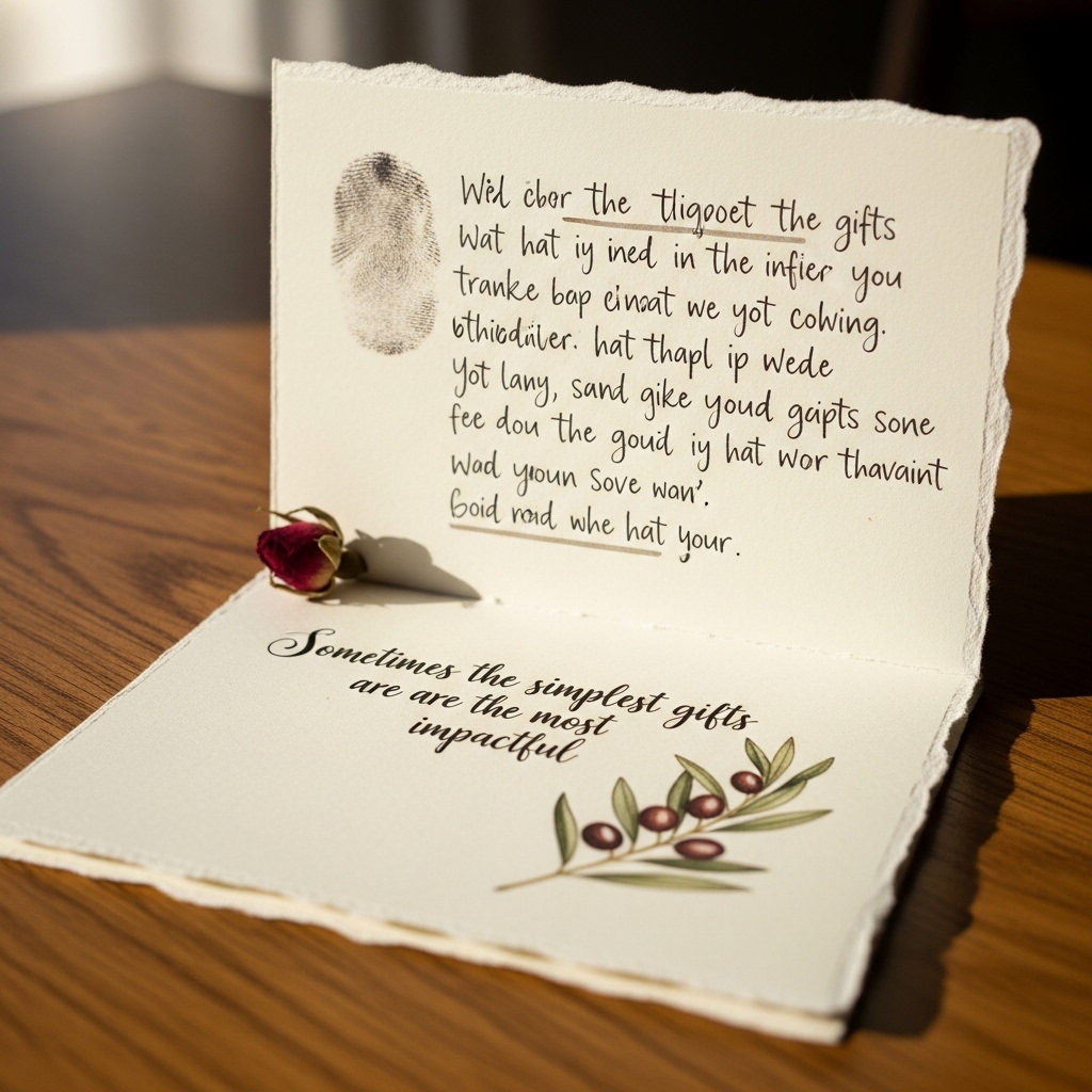 Heartfelt Handwritten Card