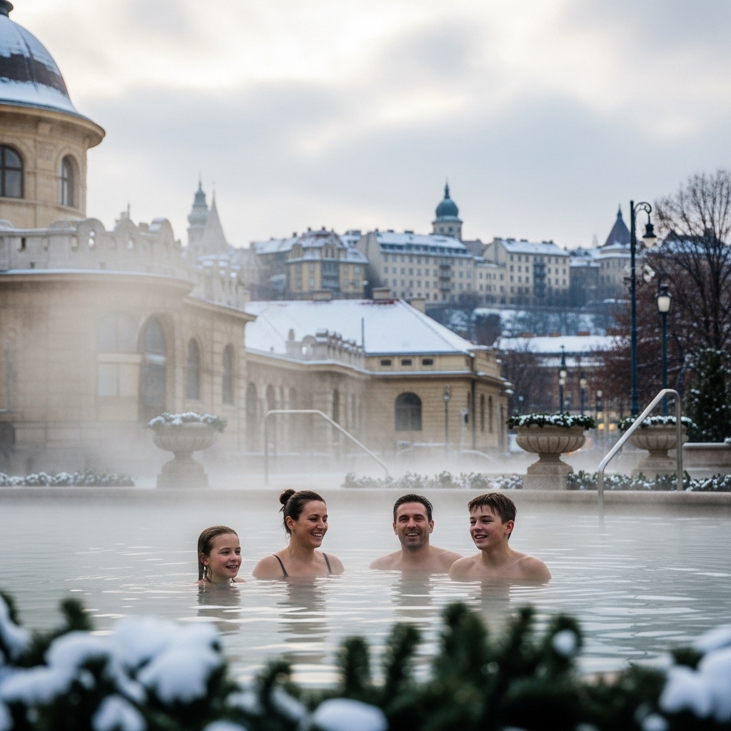 Hungary - Budapest Thermal Spas and City Views