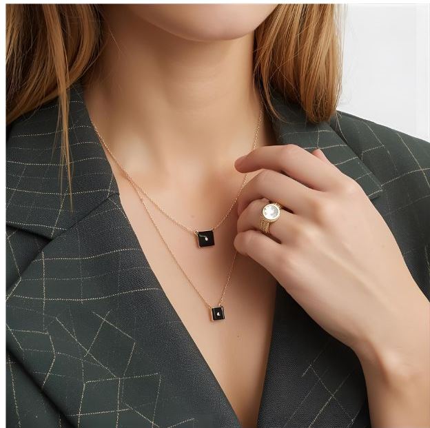 Layered Necklaces and Simple Rings 