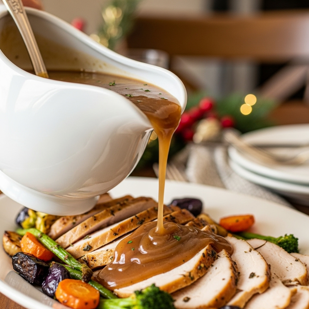 Make-Ahead Turkey Gravy (No Cream)