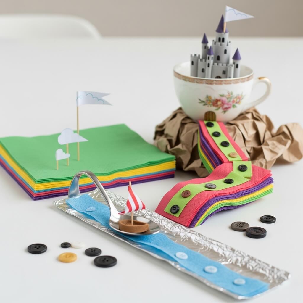 Make Up Stories Using Everyday Objects