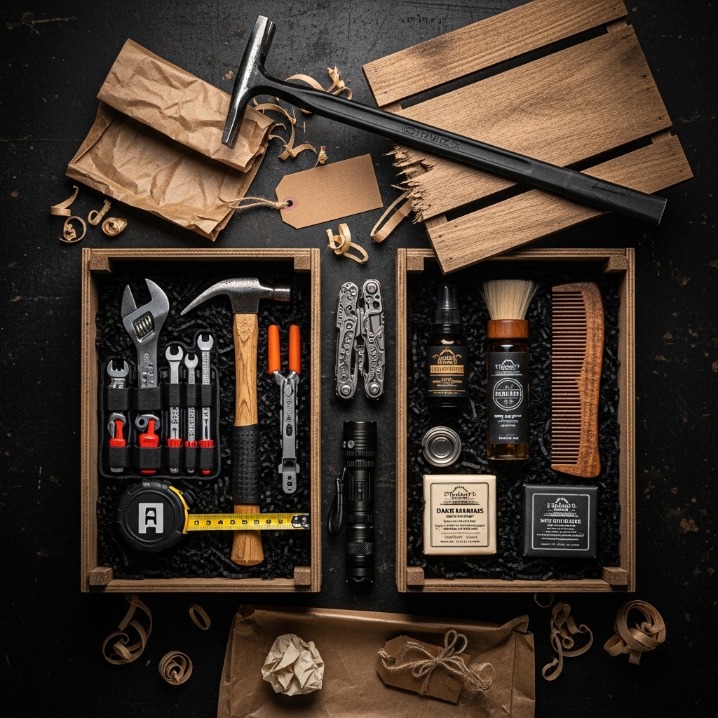 Man Crate or Curated Gift Boxes