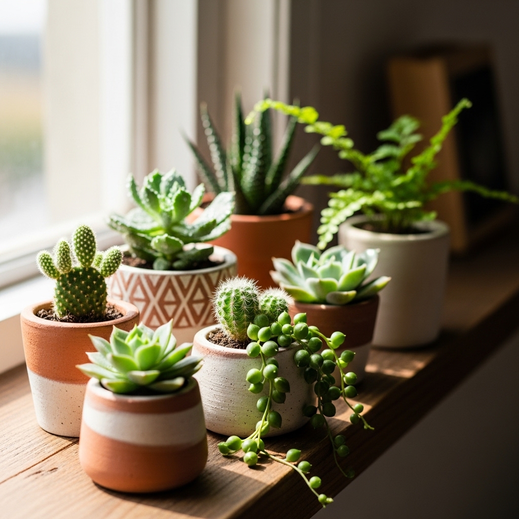 Mini Potted Plants or Succulents