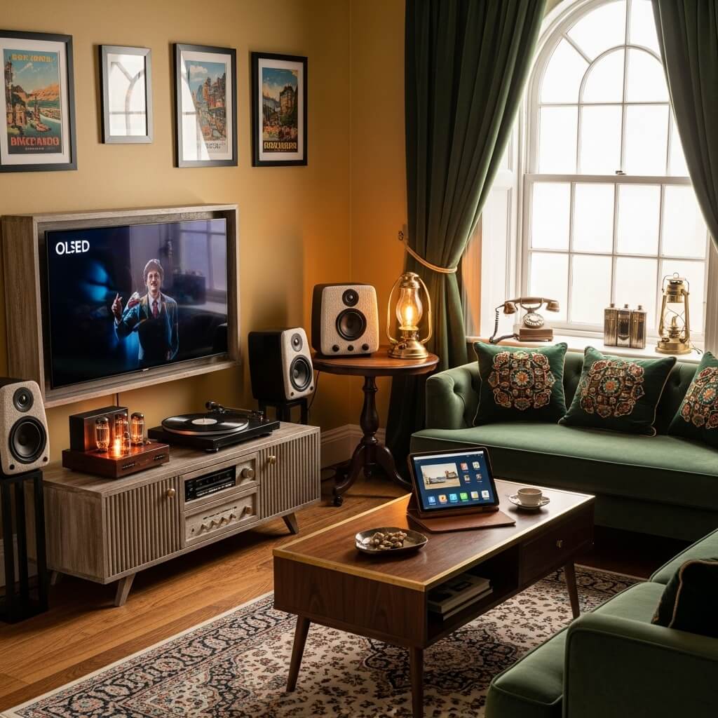 Modern Tech with Vintage Style