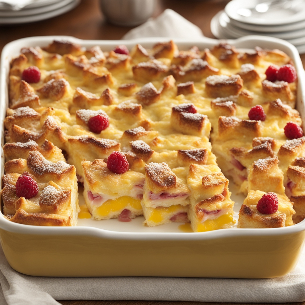 Monte Cristo Breakfast Casserole