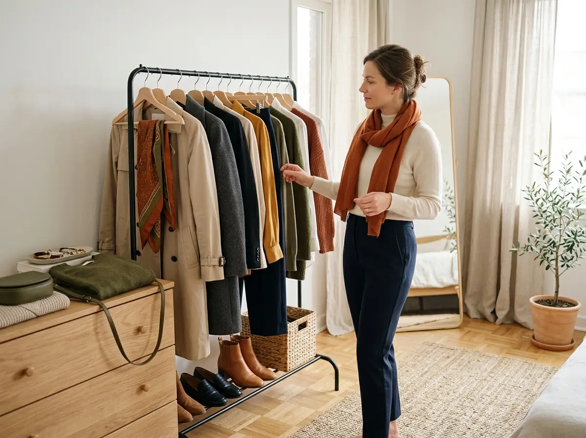 Neutral Color Palette with Fall Accents