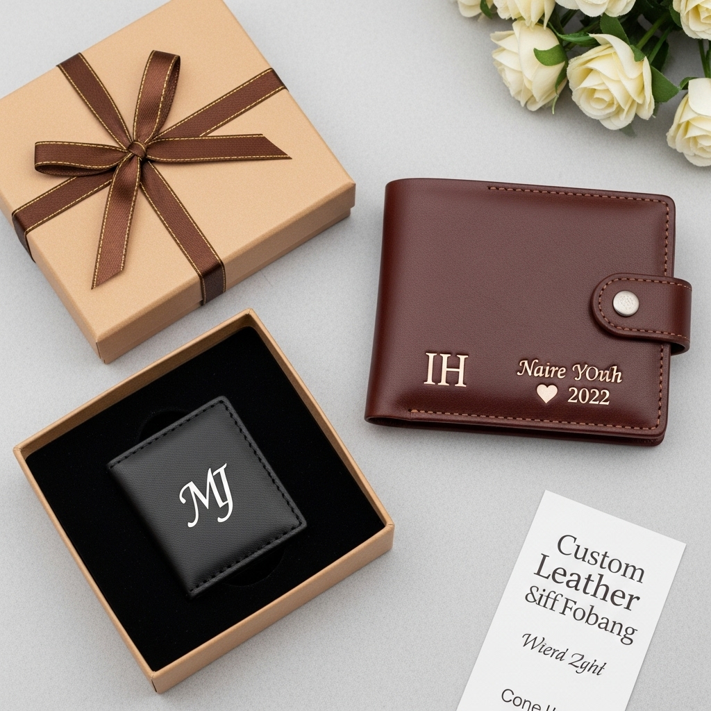 Personalized Leather Wallet
