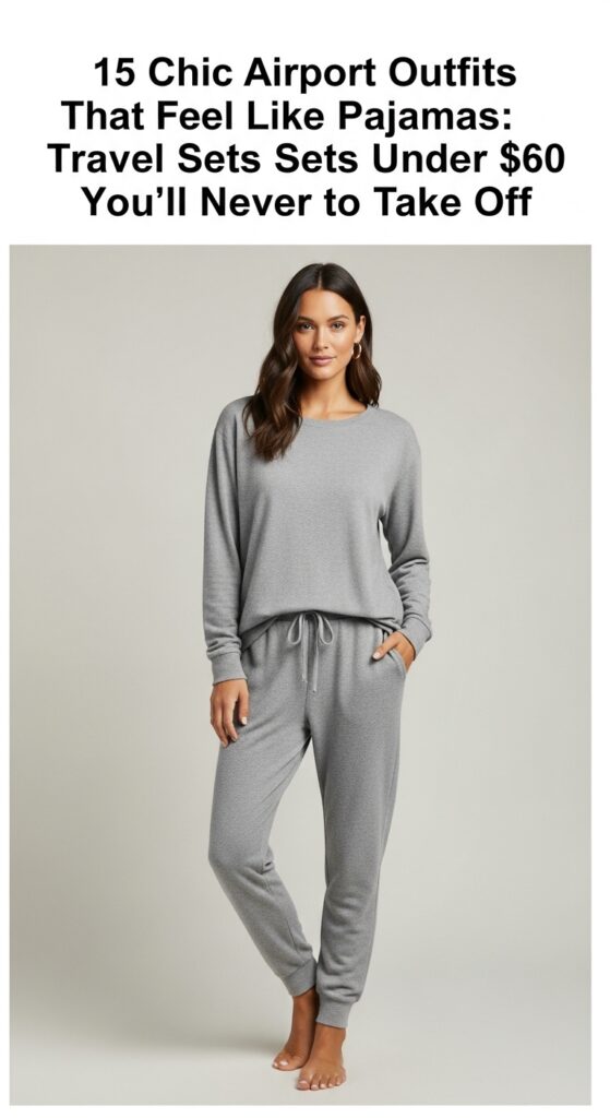 15 Chic Airport Outfits That Feel Like Pajamas: Travel Sets Under $60 You’ll Never Want to Take Off