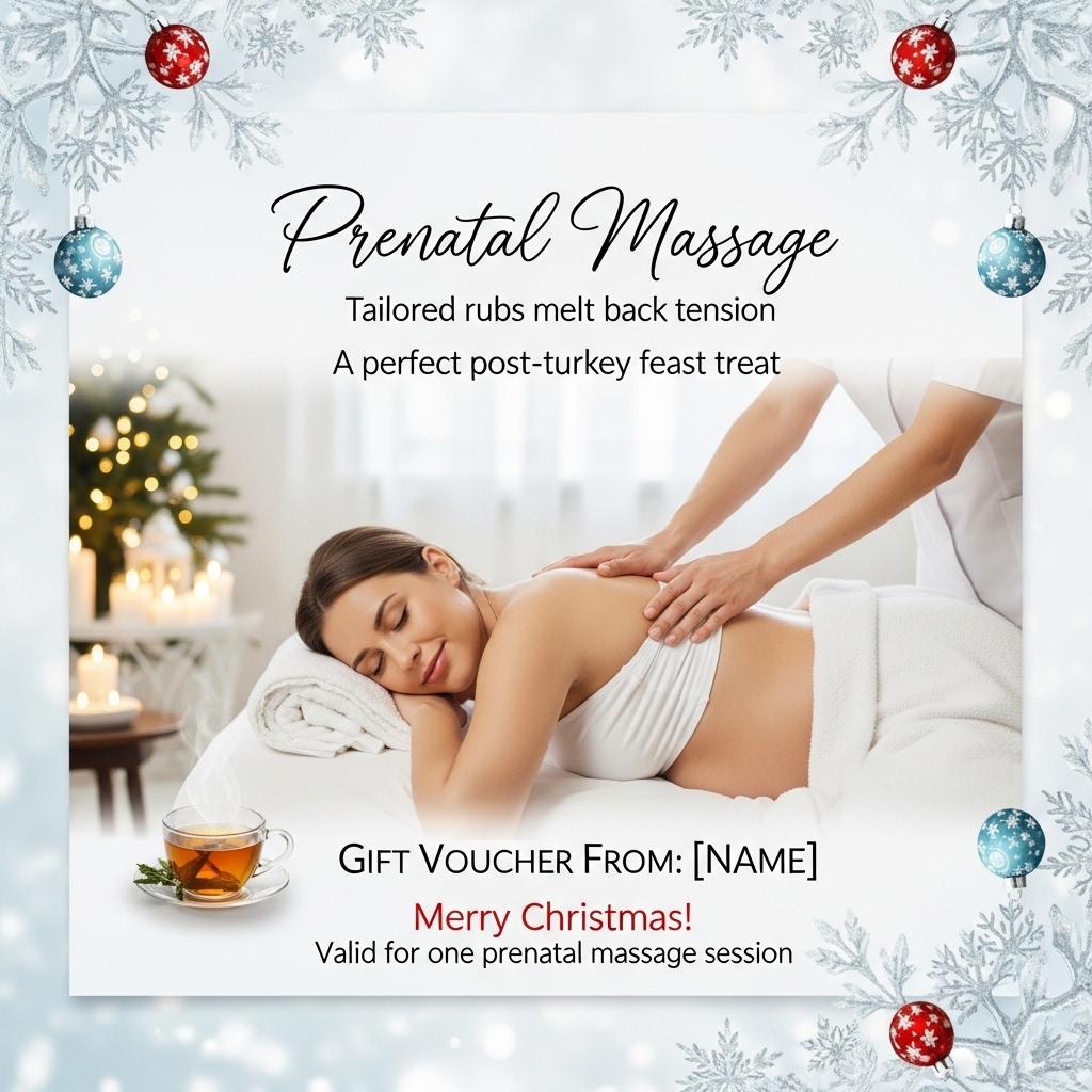 Prenatal Massage Gift Card