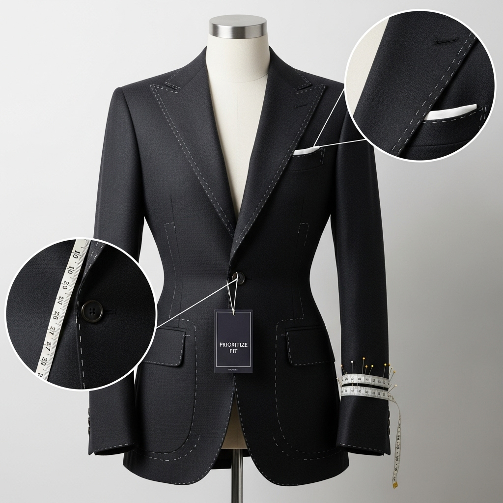 Prioritize Fit and Tailoring