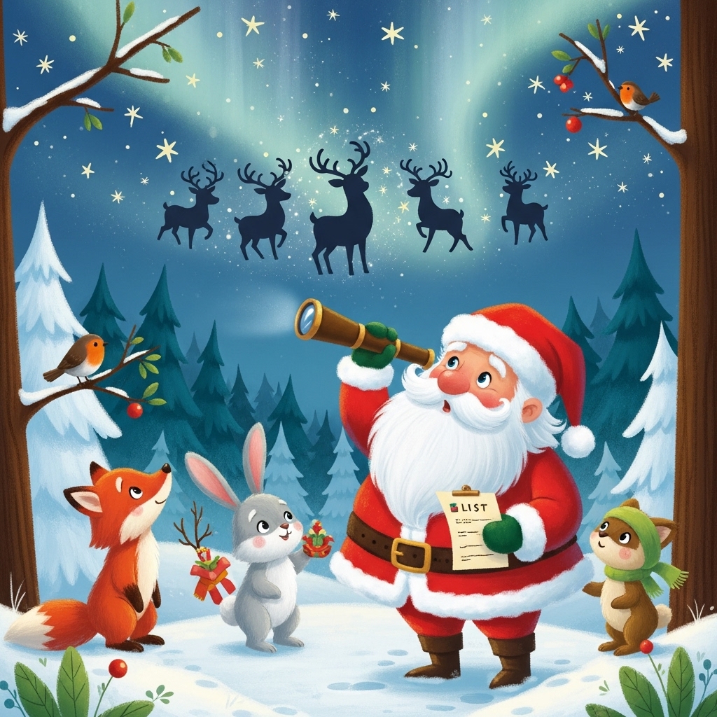 Santa's Lost Reindeer by Rachel Hilz