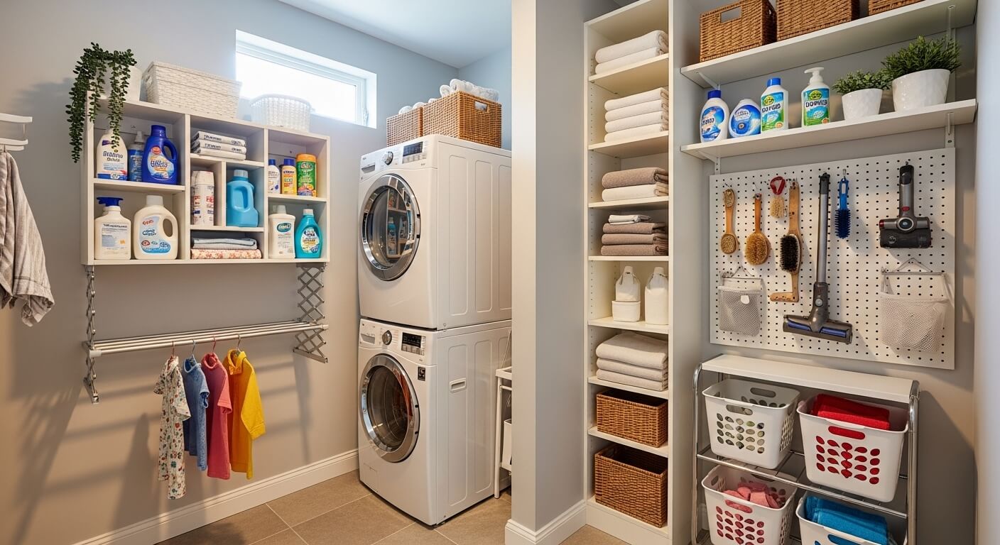 15 Small Laundry Room Organization Ideas