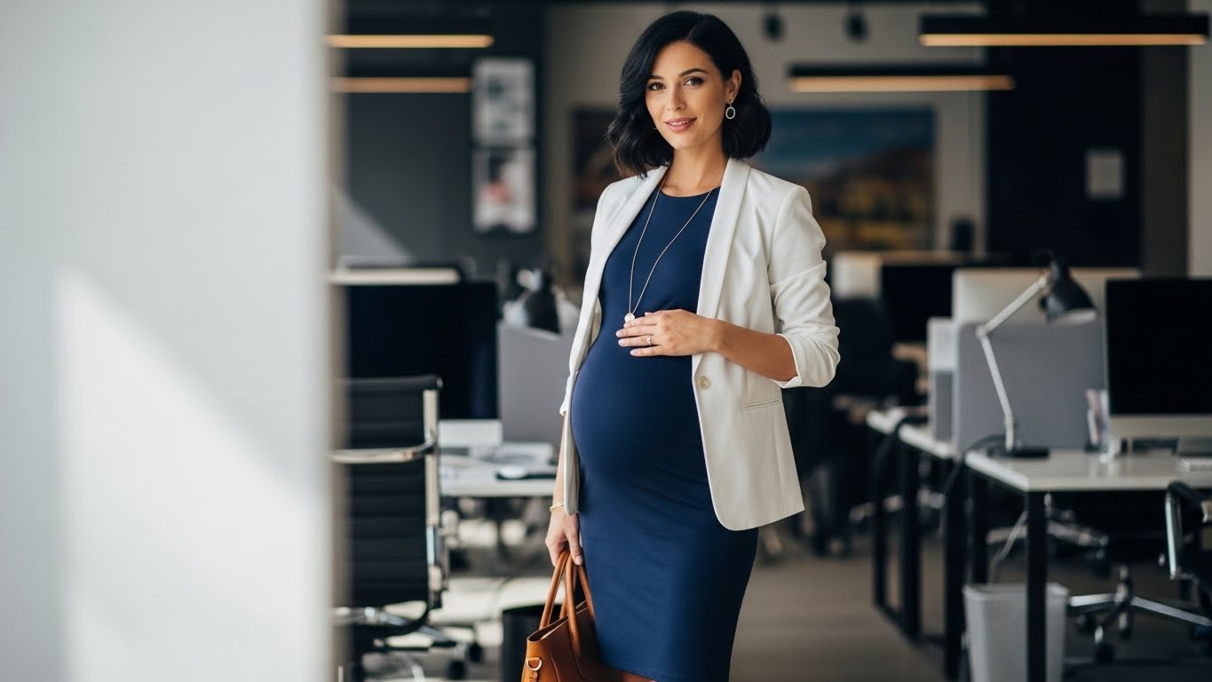 Stylish Pregnancy Clothing for Working Moms