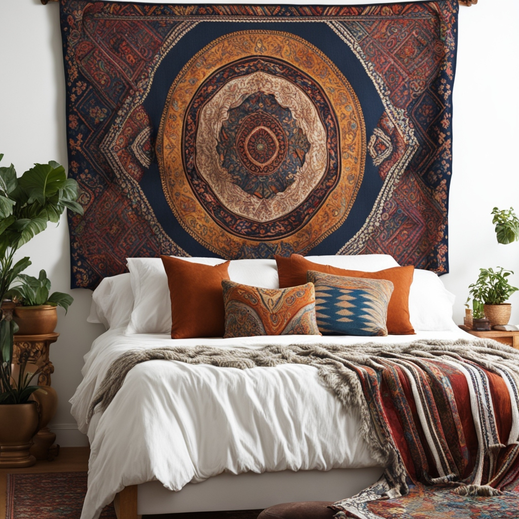 Tapestry Headboard