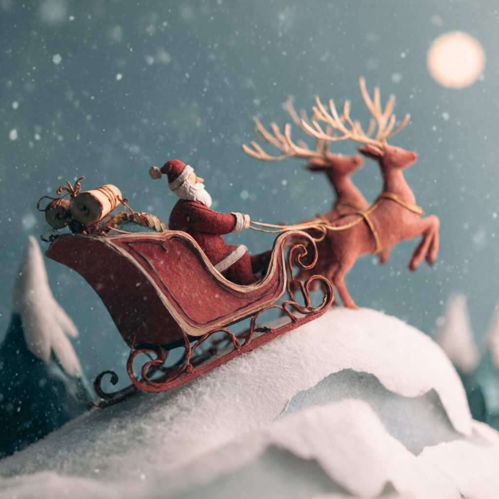 2. The Little Red Sleigh