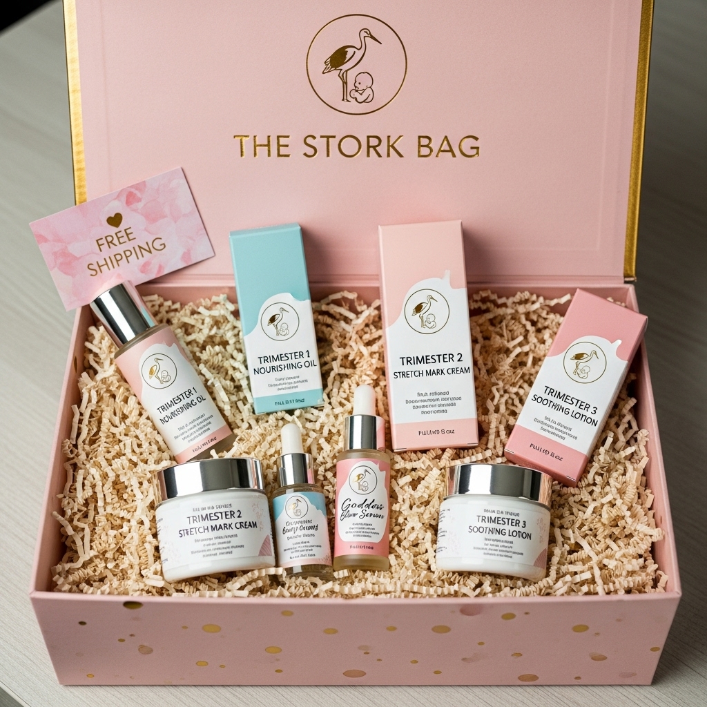 The Stork Bag Plush Box