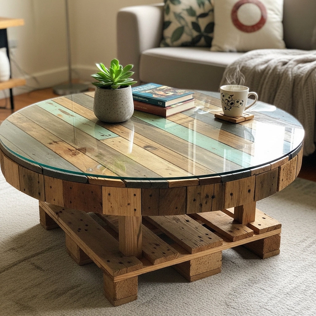 Upcycled Pallet Table