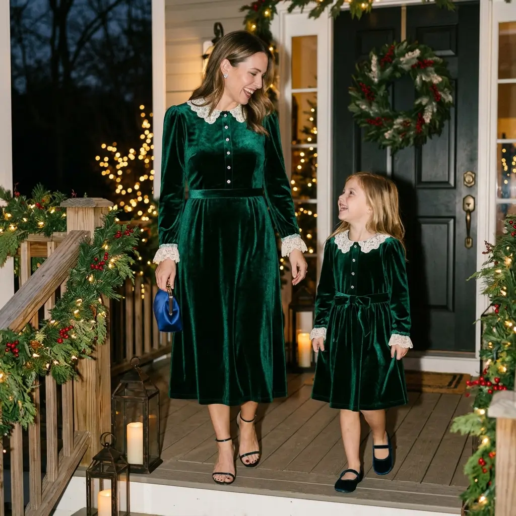 Velvet & Rhinestone “Mini-Me” Moment
