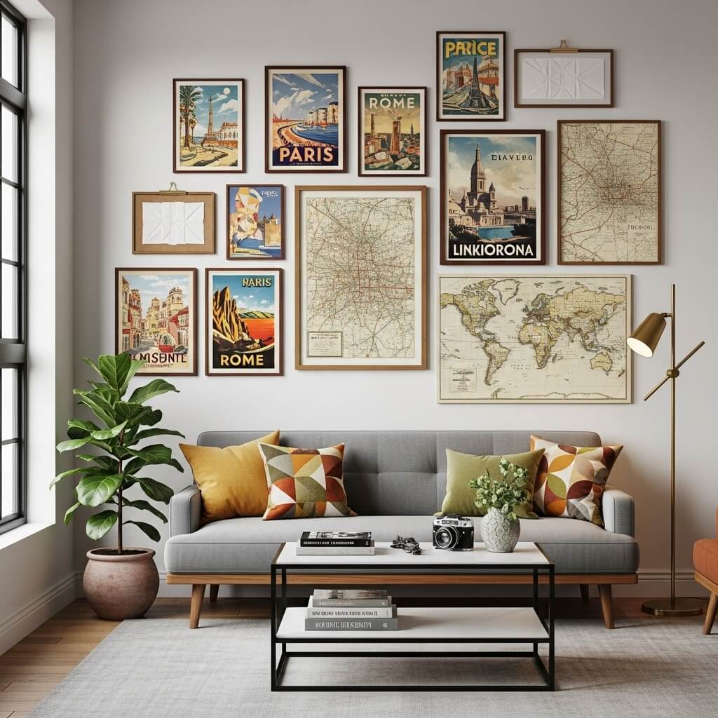 Vintage-Inspired Wall Decor