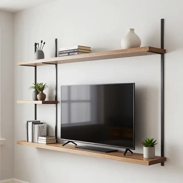 Wall-Mounted Shelves