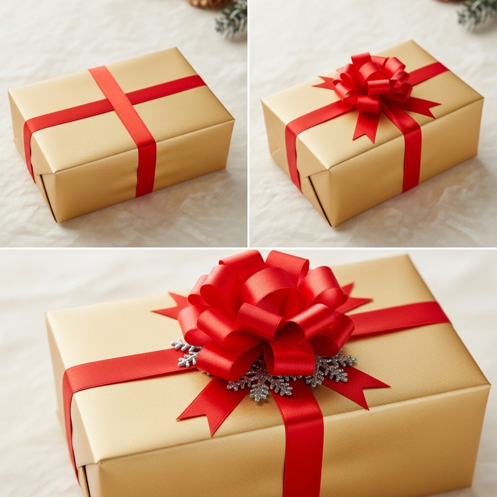 Wrap Base First, Then Add Decorative Elements