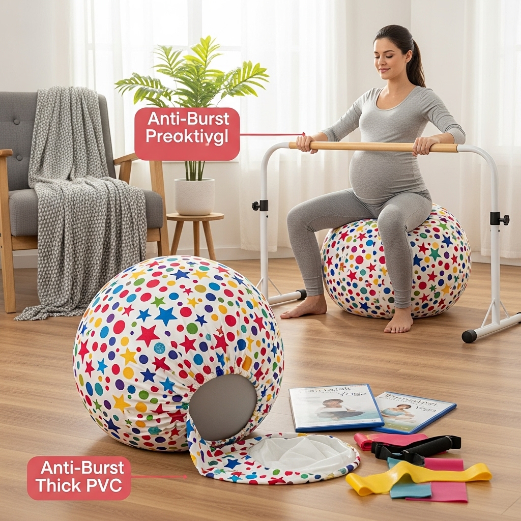 Yoga Ball or Birthing Ball
