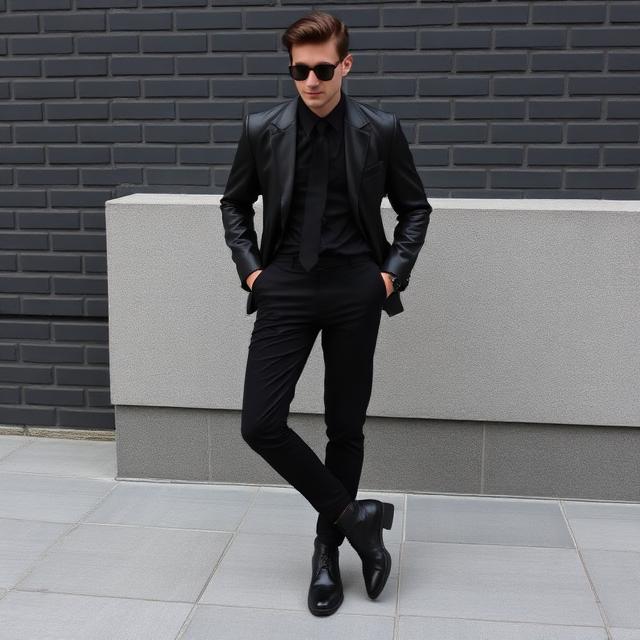 All-Black Monochrome Mastery