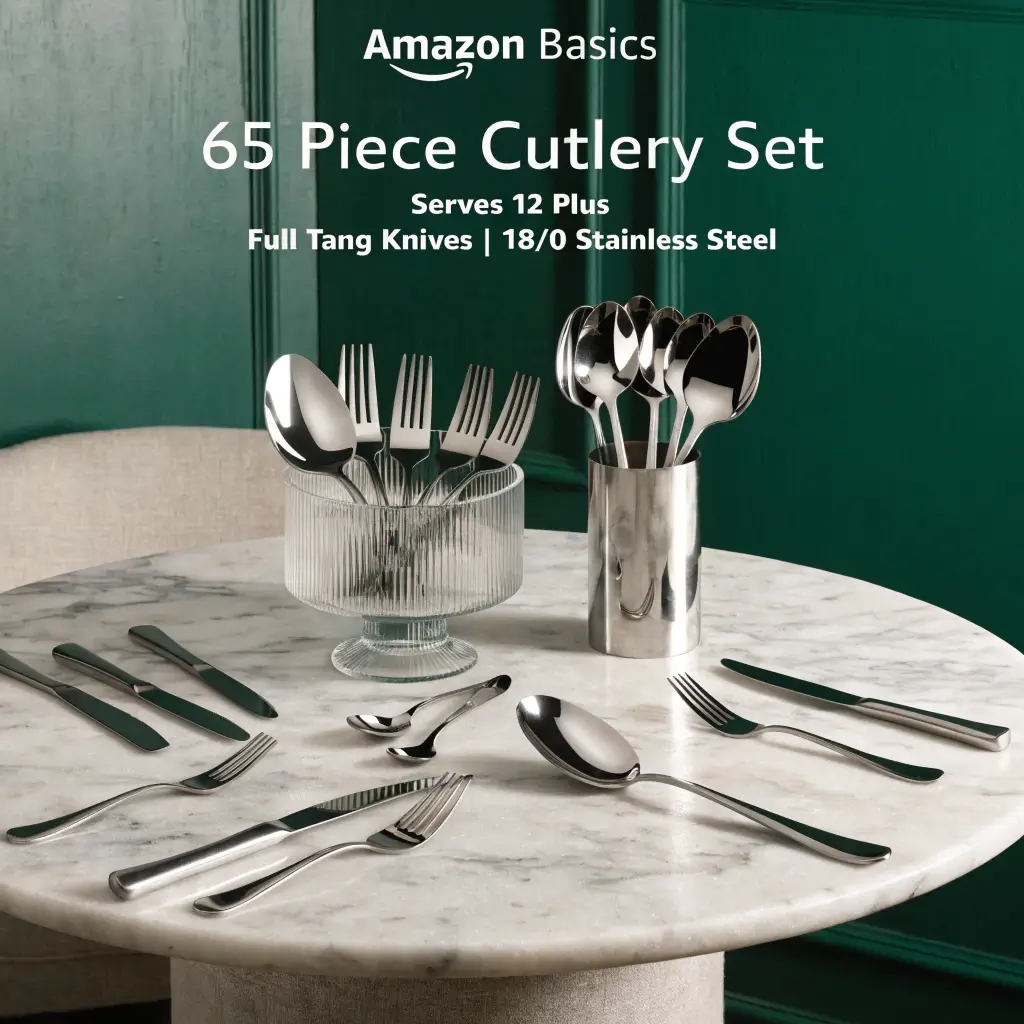 Amazon Basics 65-Piece Set