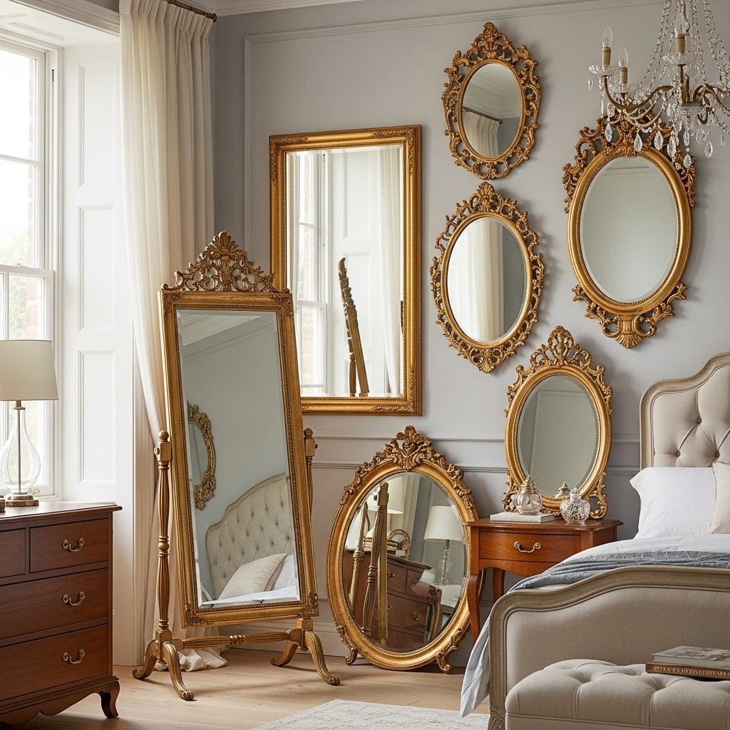 Antique Gold Mirrors