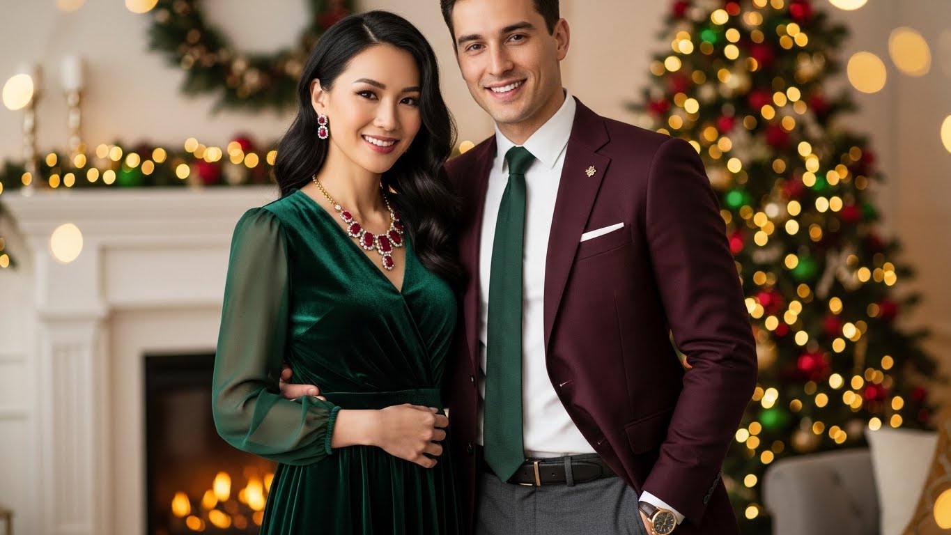 Best Festive Outfit Color Palettes for Winter Holidays