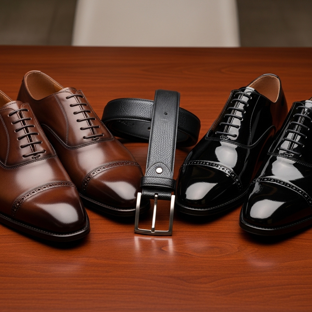 Cap Toe and Derby Polish