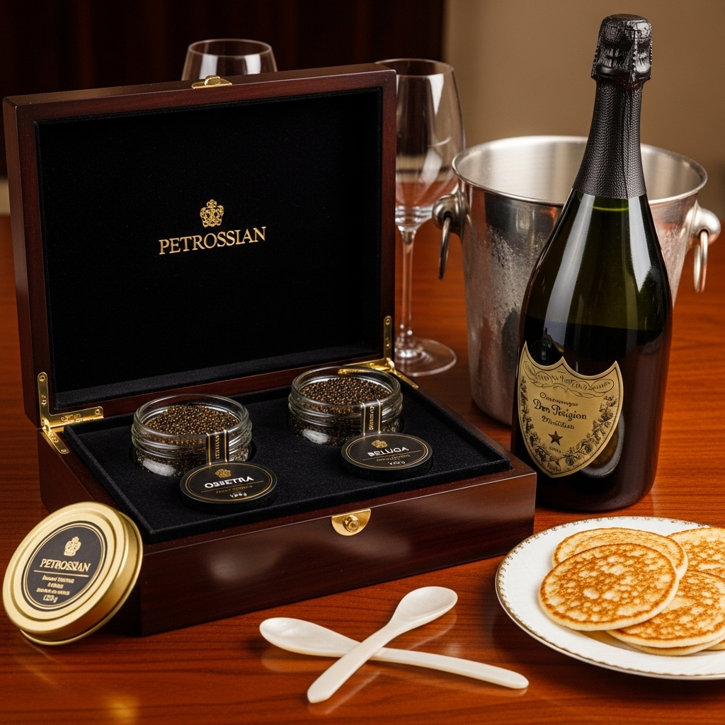 Caviar Tasting Kit from Petrossian