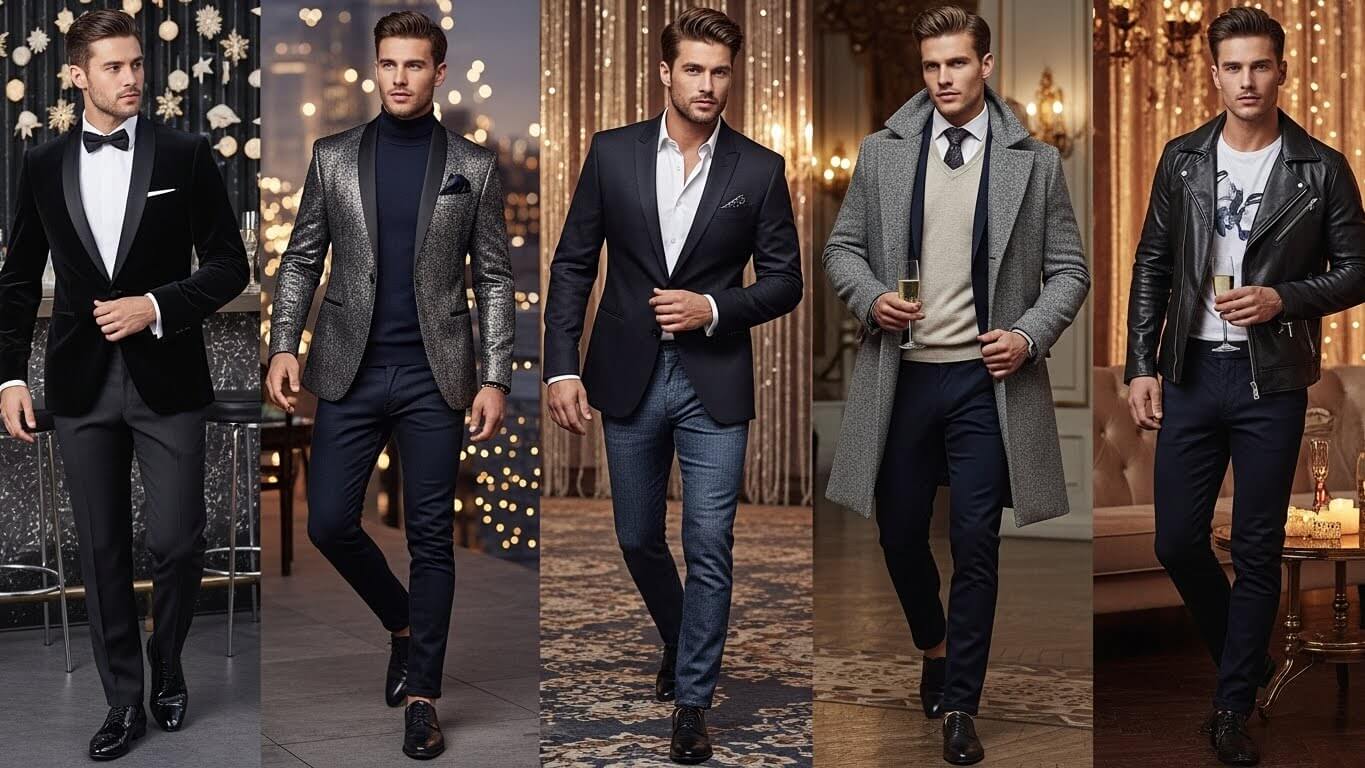 Chic New Year’s Eve Outfit Ideas for Men (Stylish Looks for Every Party)