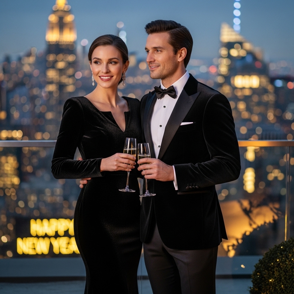 Classic Black Velvet Vibes