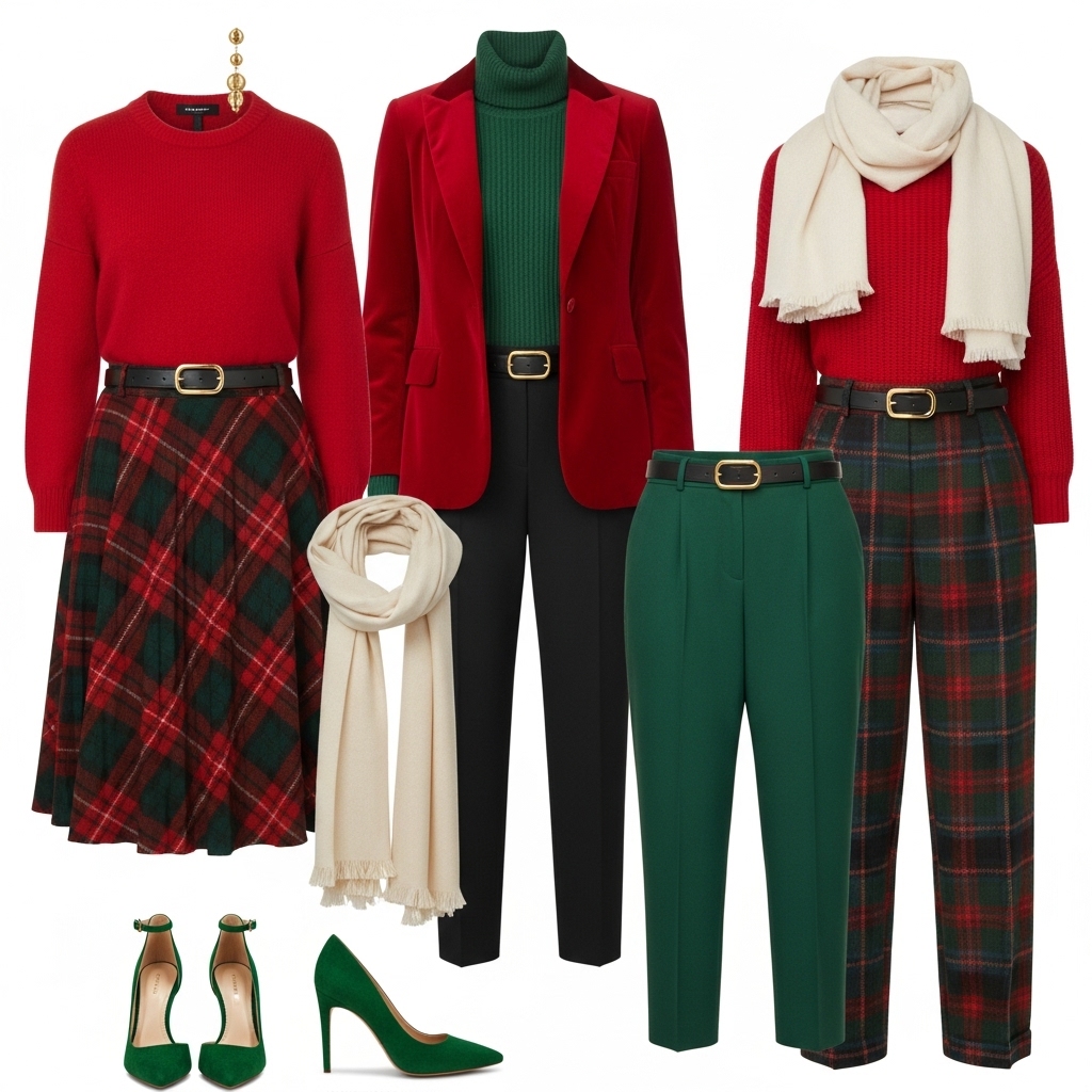 Classic Red and Green