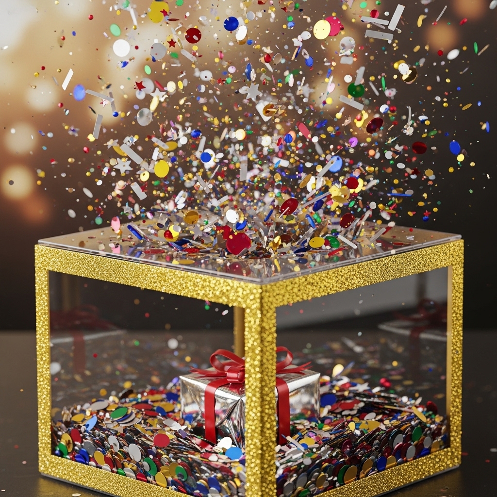 Confetti Explosion Box