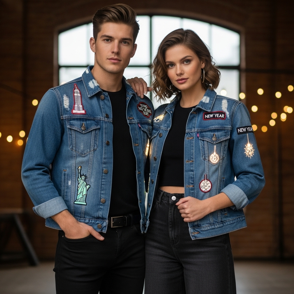 Coordinated Denim Jackets