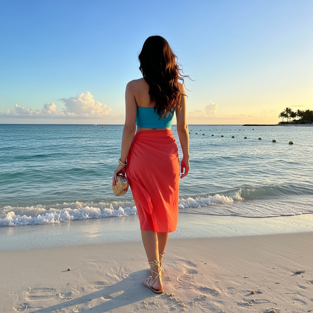 Coral + Turquoise + Gold