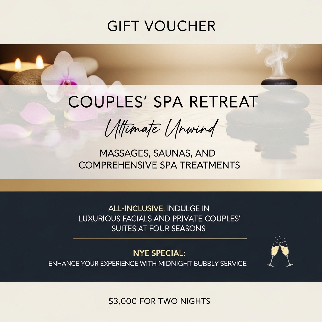 Couples' Spa Retreat Voucher
