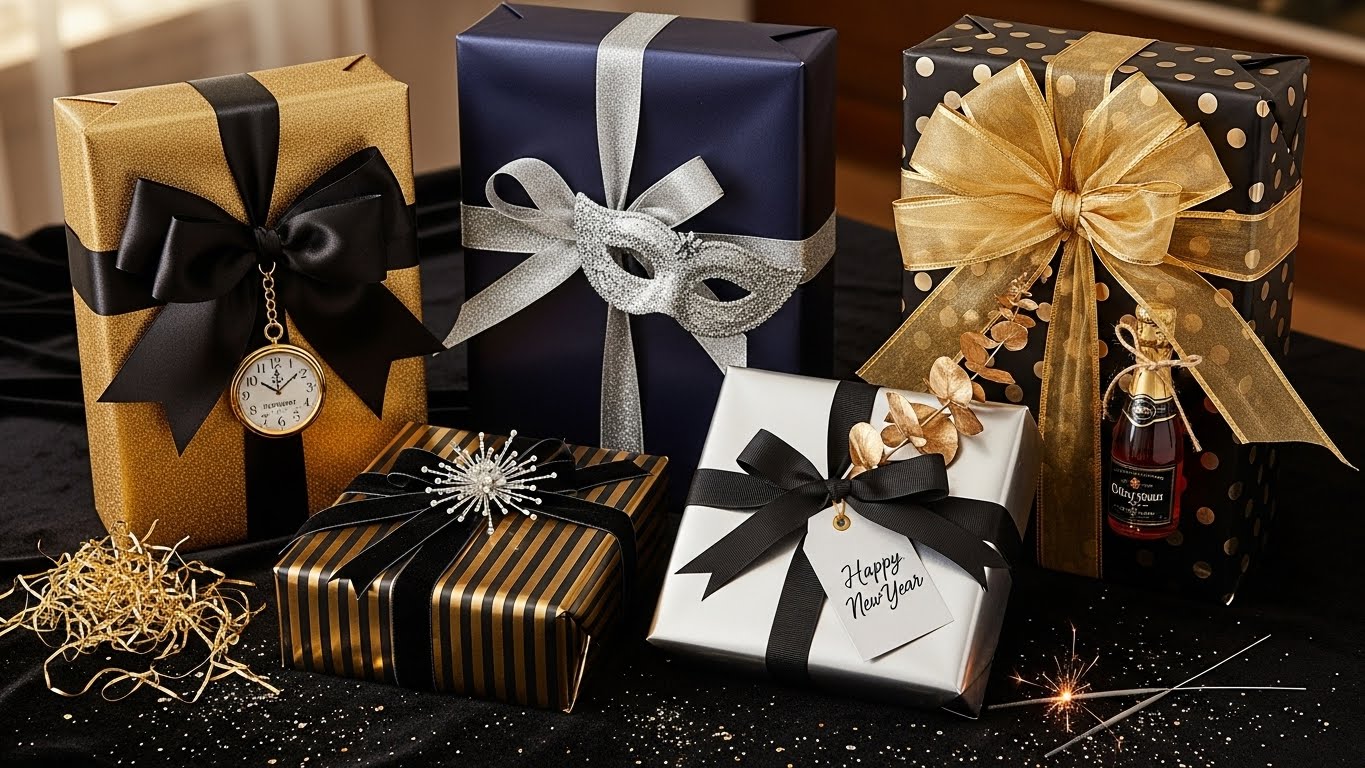 Creative Wrapping Ideas for New Year’s Eve Gifts That Look Expensive