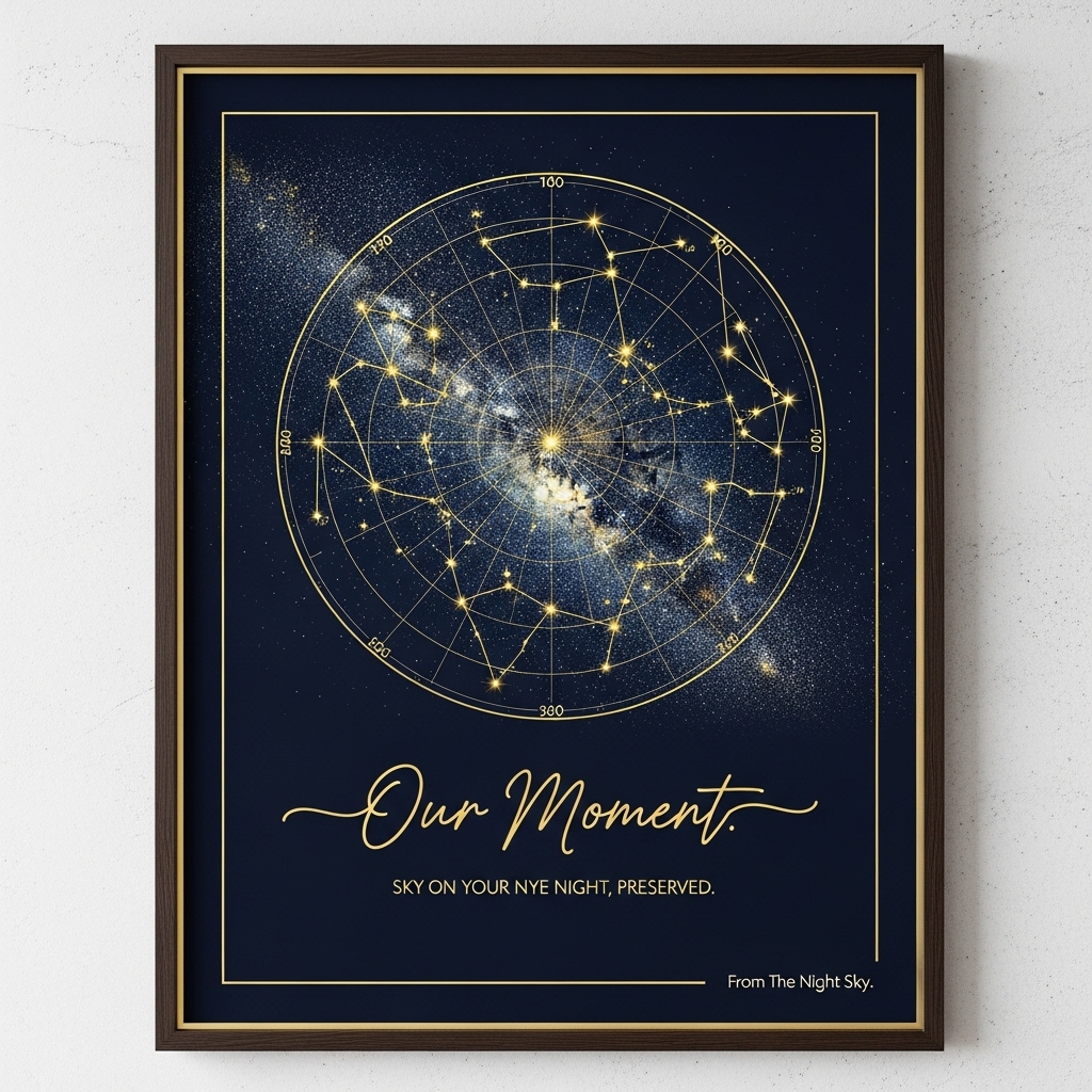 Custom Star Map Print