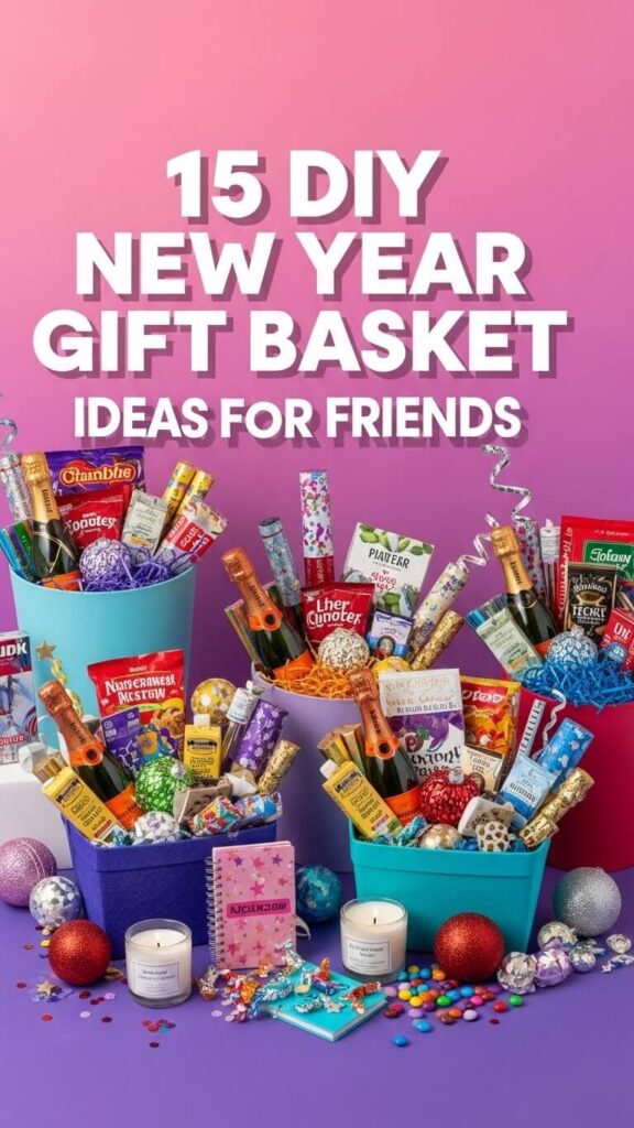 15 DIY New Year Gift Basket Ideas for Friends That Feel Personal and Fun