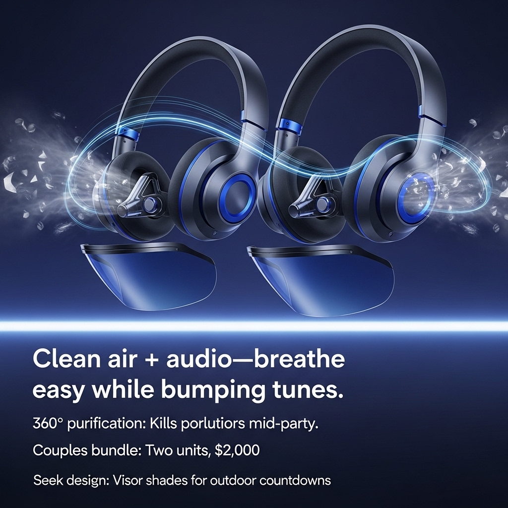 Dyson Zone Air-Purifying Headphones
