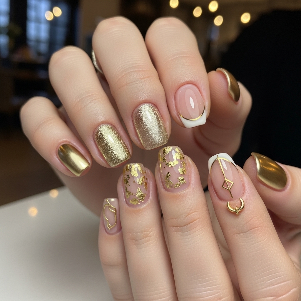 Elegant Gold Accents