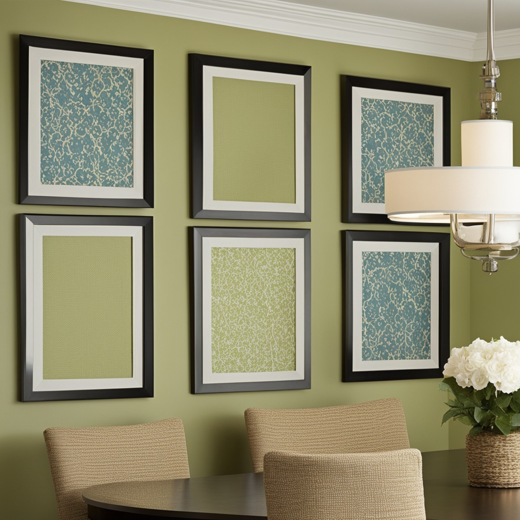 Framed Fabric Panels
