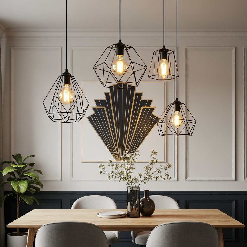 Geometric Pendant Lights
