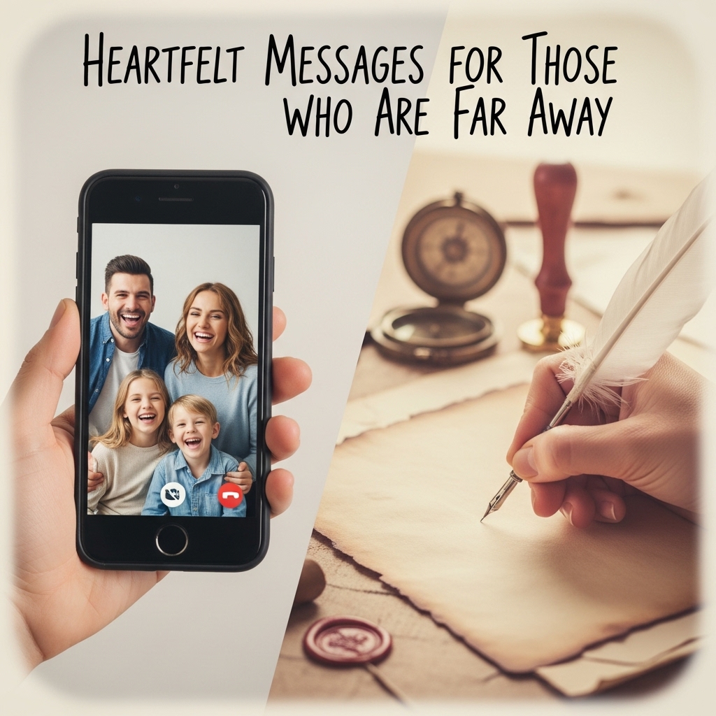 Heartfelt Messages for Those Who Are Far Away