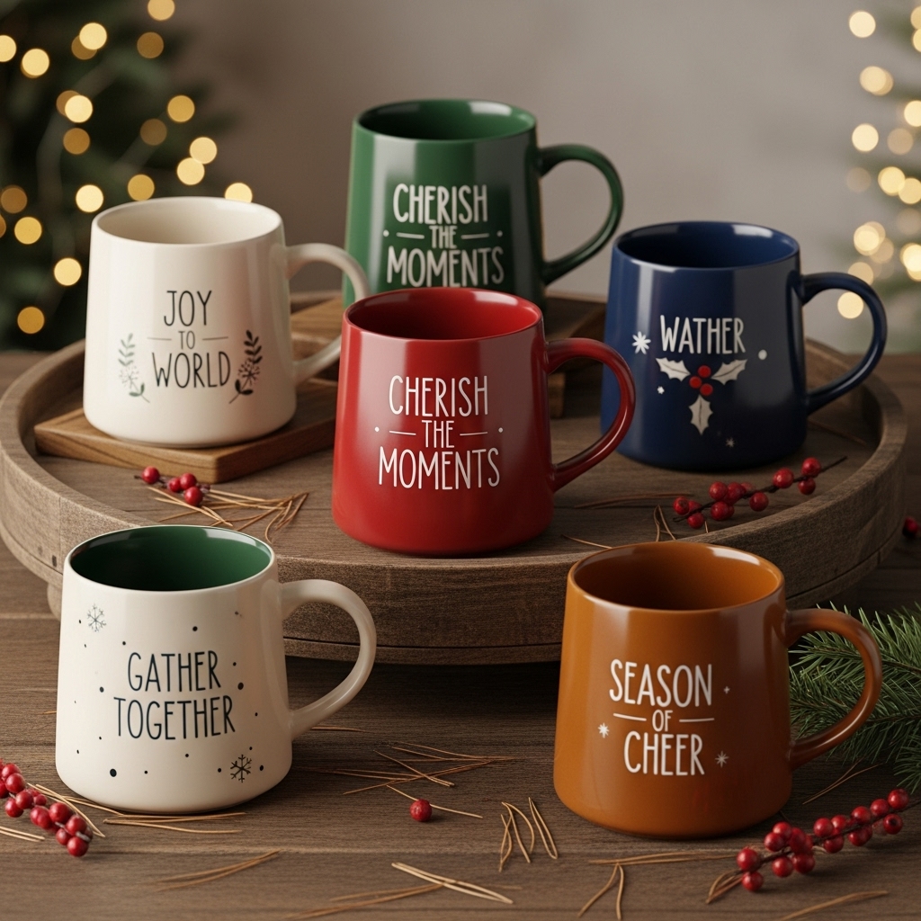 Holiday Quote Mug Collection