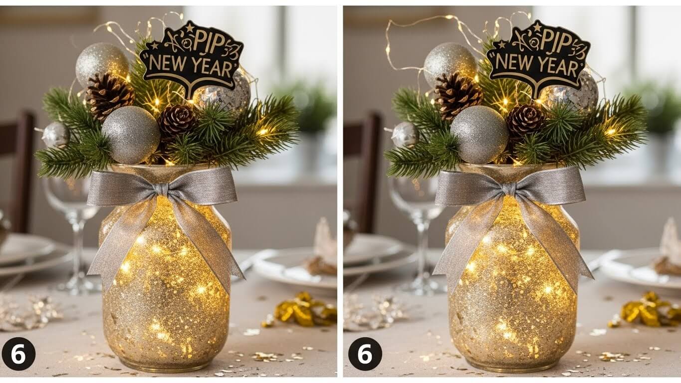 How to Create a Sparkling New Year’s Eve Centerpiece