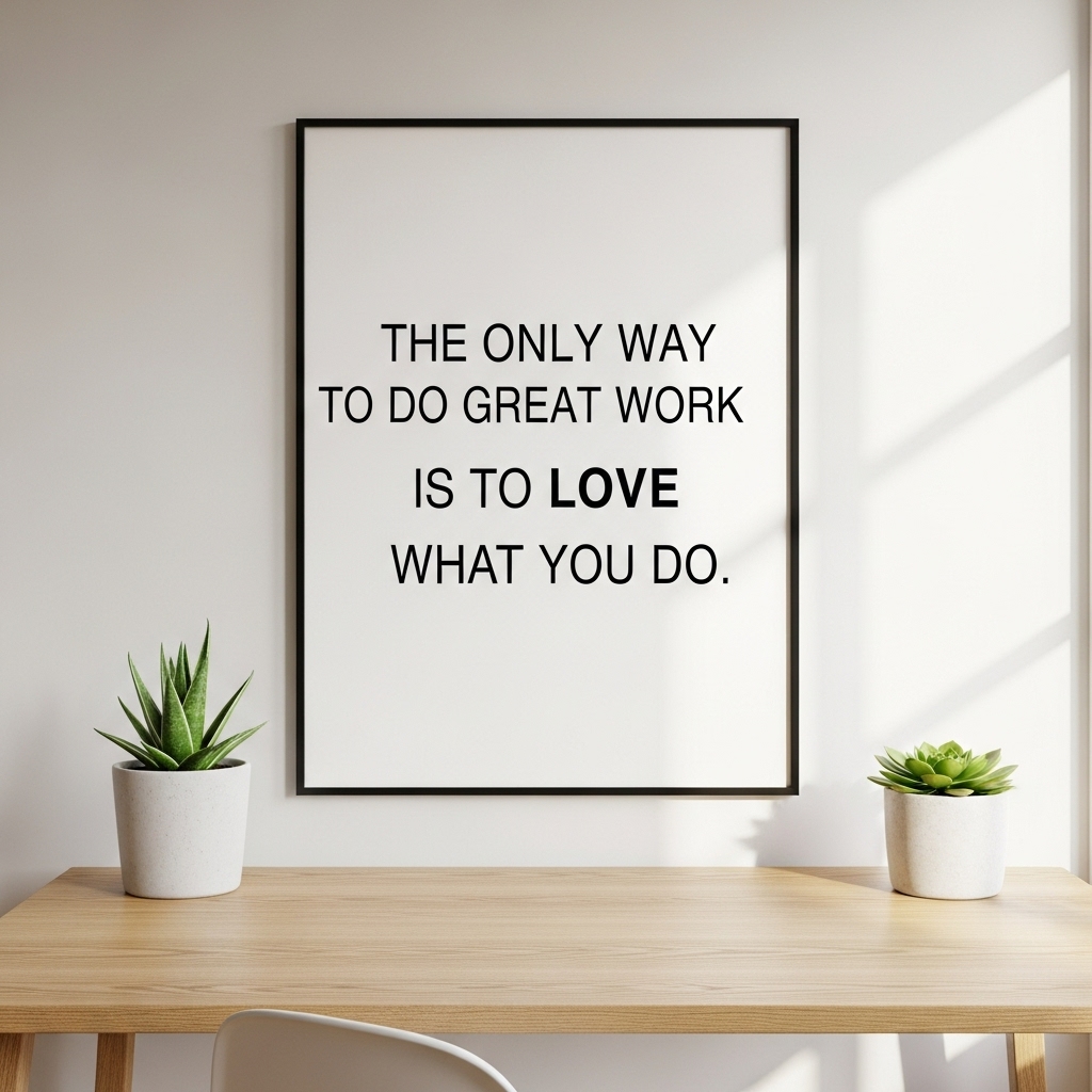 Inspirational Quote Wall Art